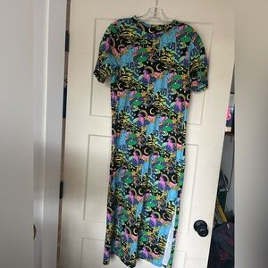 Nooworks unicorn maxi tee dress M
